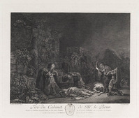 KG 14821
<br/>
Pyramus en Thisbe
<br/>
<em>Legrand, Louis Claude (1723-1807)</em>